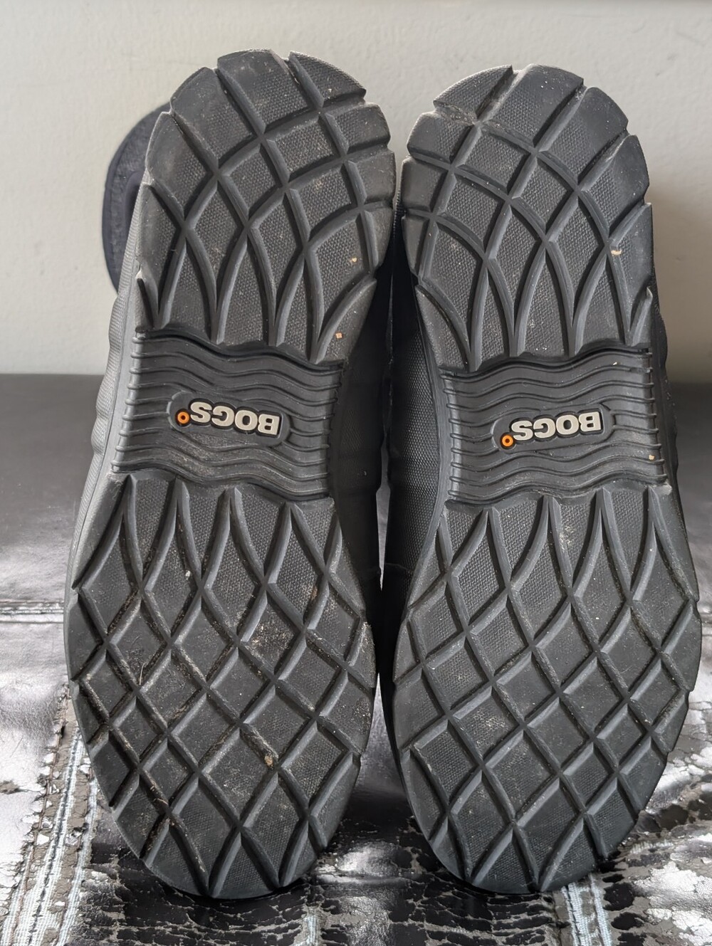 Bogs Women's Black Wool-Blend Waterproof Mid Calf Boots size 9*/9.5 - Picture 6 of 14